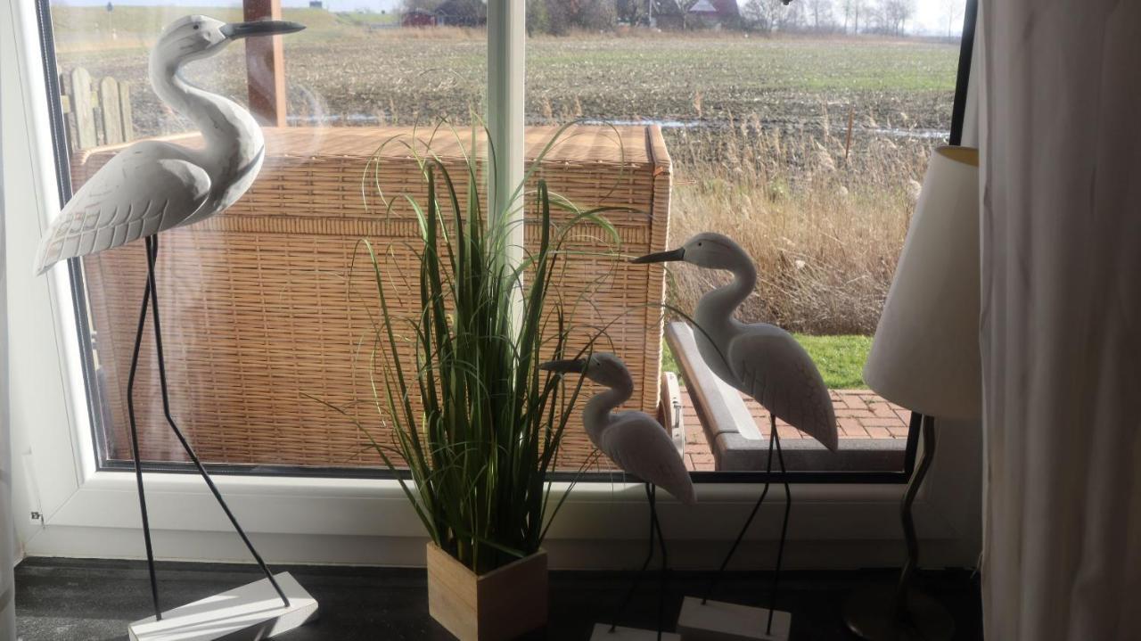Ferienwohnung Deichblick Dornumersiel Exteriör bild